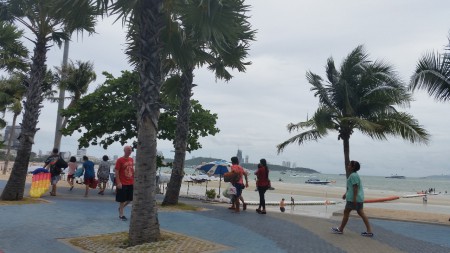 Pattaya Beach road